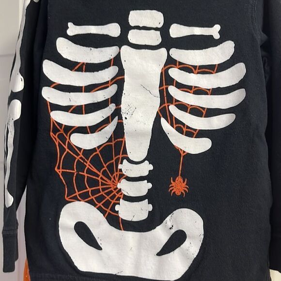 Halloween Skelton and Tutu Party Outfit- 4T - Picture 3 of 16